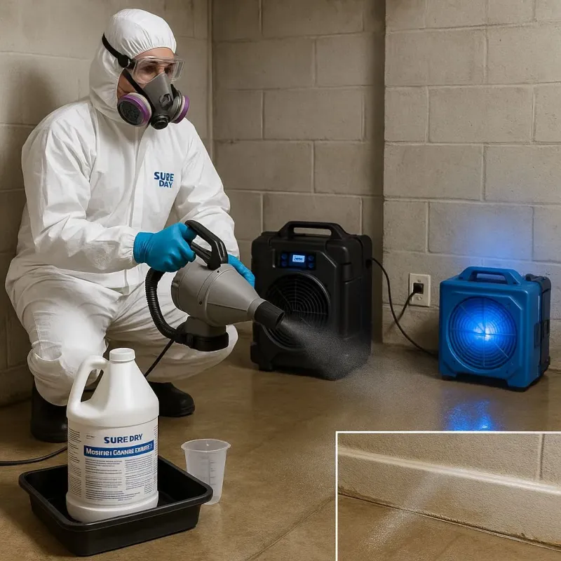 Sanitization and Odor Removal process in Saginaw, MI