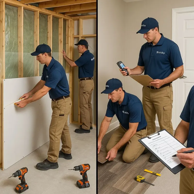 Repairs and Reconstruction process in Saginaw, MI