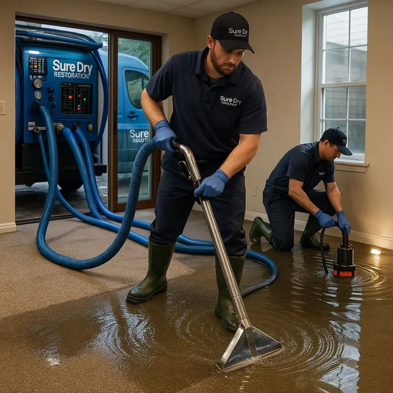 Water Extraction and Removal process in Saginaw, MI